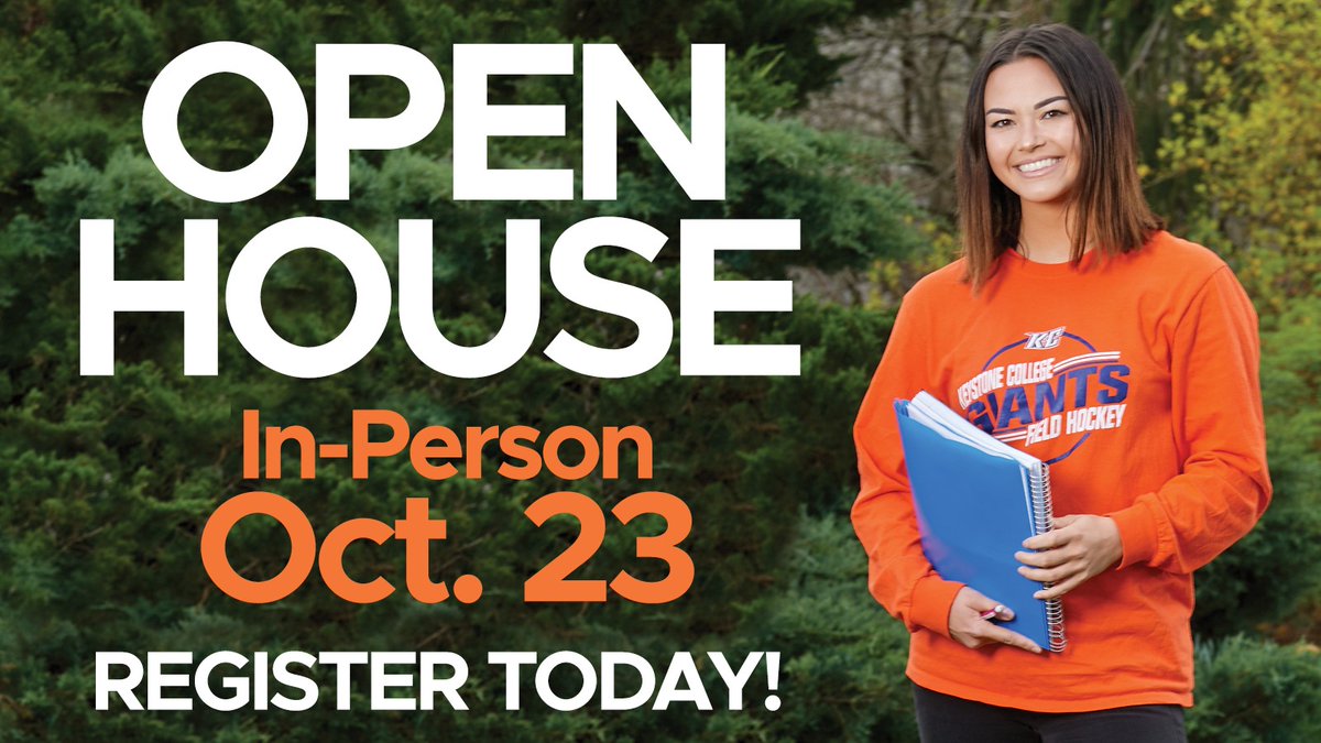 KeystoneCollege's tweet photo. #ComeSeeKC during our in-person Open House on Saturday, October 23! Learn about our academic programs, the financial aid and application processes, tour our beautiful campus, and enjoy lunch on us. Register at https://t.co/16Nqyr6k3l https://t.co/BsNPtjIqOu