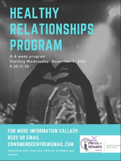 StatusofWomenCB's tweet image. Call us at 639-8522 to register.