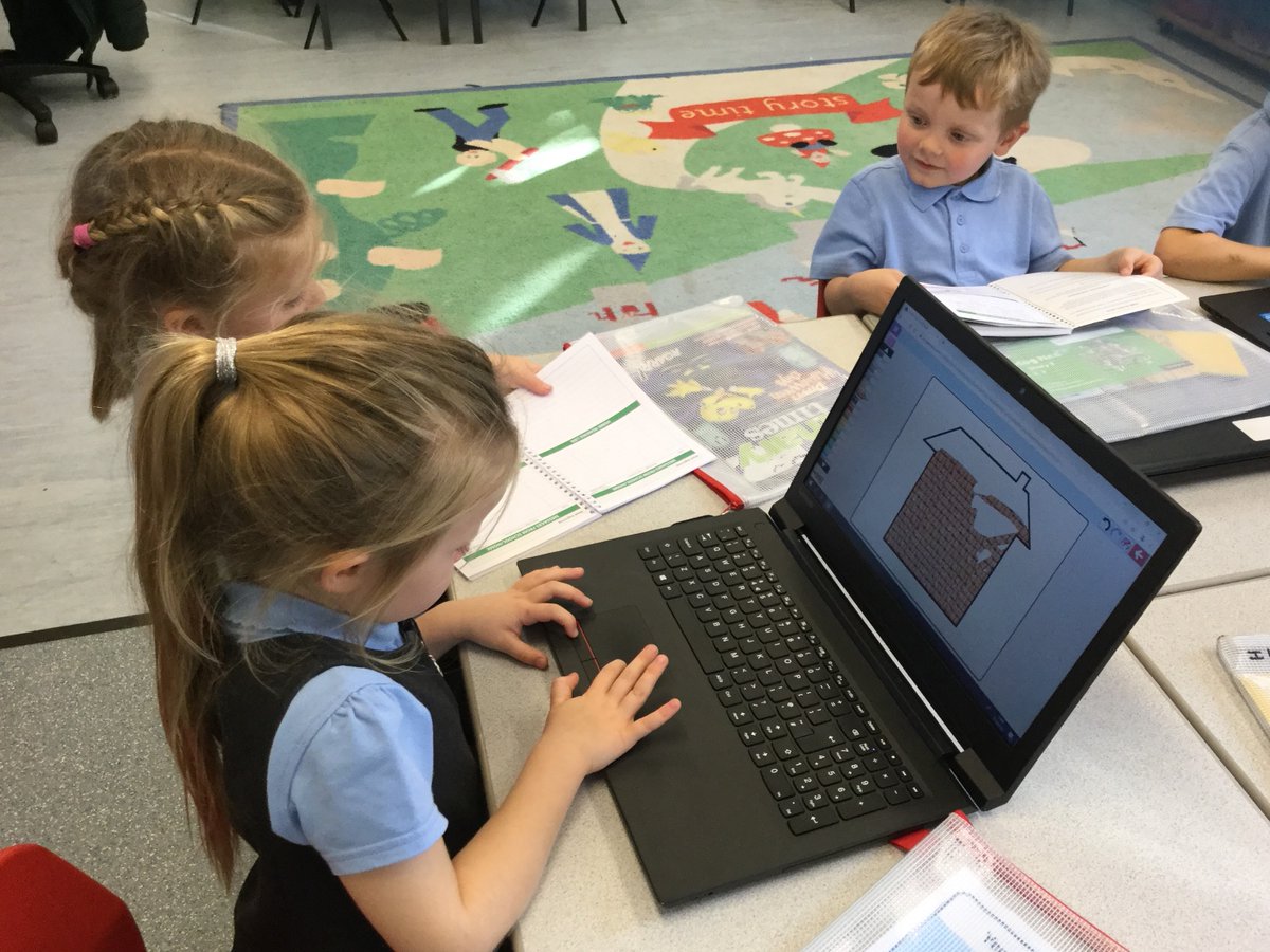 AlburghCE's tweet photo. Today the Seedlings children have been using computers to explore Purple Mash and used 2Paint to create pictures. They also looked at why passwords are private. @purpleMash #ICT #Seedlingsclass https://t.co/GdDiDJswUP