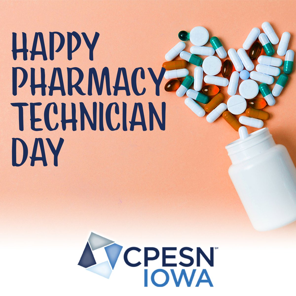 cpesnia's tweet photo. Happy #PharmacyTechDay to all our #CPESNIowa member pharmacy technicians! https://t.co/nWTecAPvyq