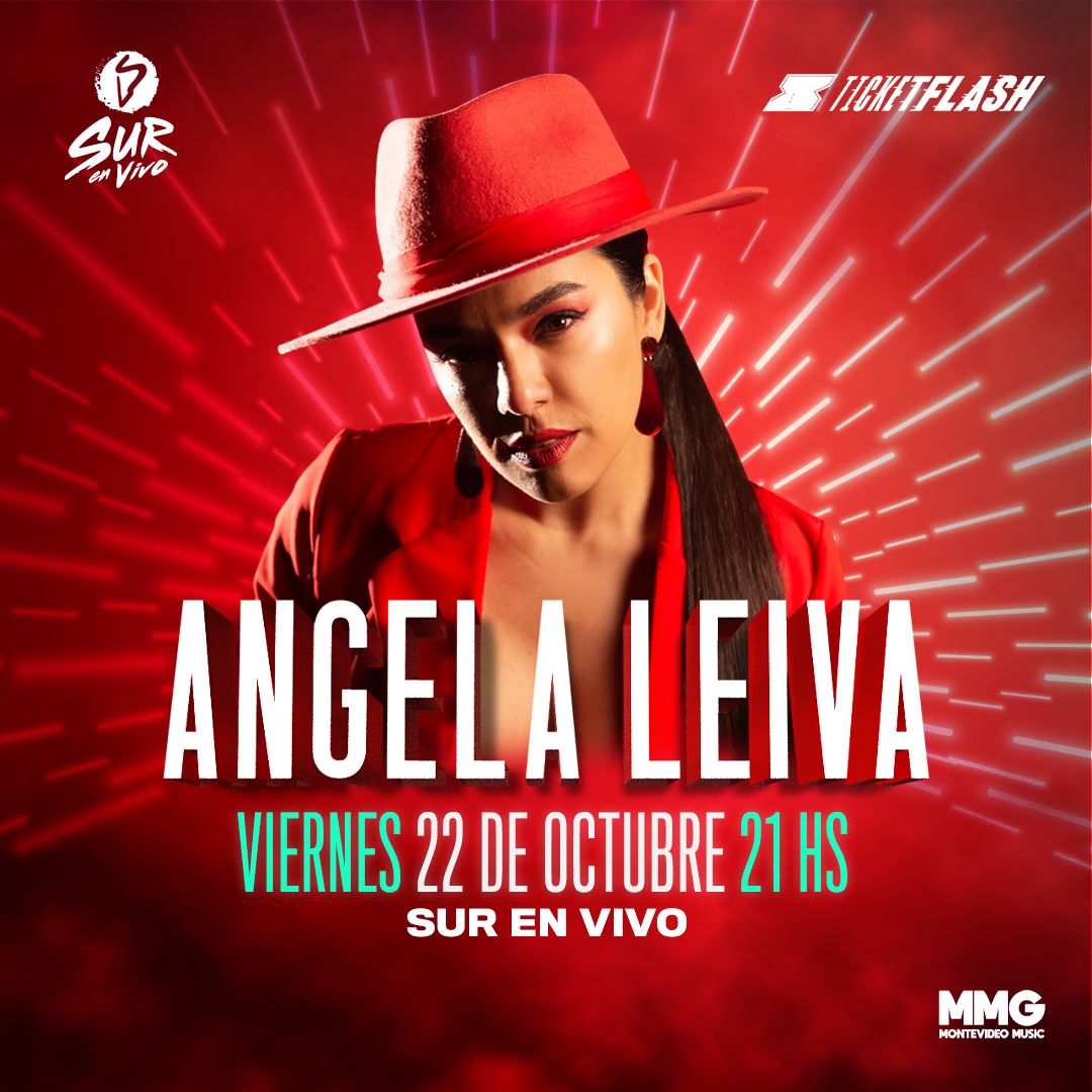 🎉 Este viernes @angelaleivaok se presentará en vivo para cantar sus mejores canciones.
🗓Viernes 22 de Octubre - 21hs
📍SurEnVivo (Av.Saenz 459 - CABA )
📲Conseguí tus entradas vía ticketflash.com.ar 
🎟️ Boletería: Av.Saenz 459 - Martes a viernes de 11hs a 17hs