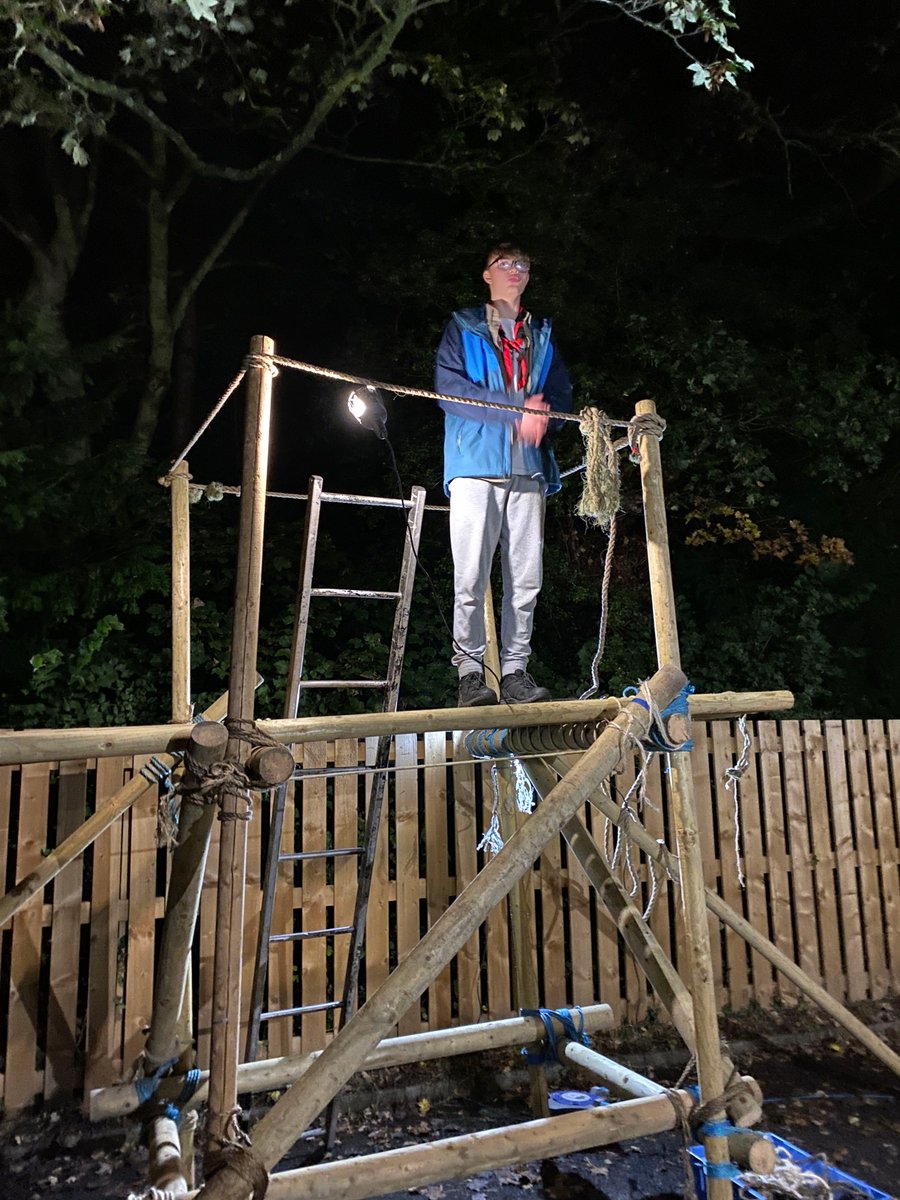 AKScouts's tweet photo. Our Explorers held their Team Leader elections last week - they built a platform from which the candidates presented from! #ukscouting #youshape https://t.co/nyf79XgumK