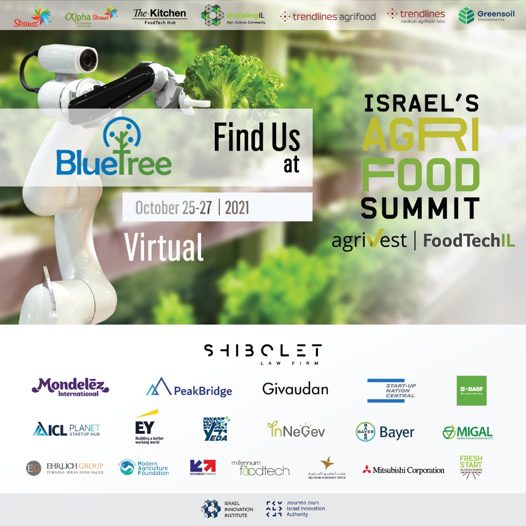 Happy to be a part at agrifoodsummit.co.il