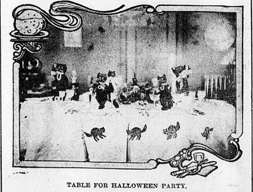 Rutgers_SCUA's tweet photo. How many cats would you like on your table for Halloween? One, two, three, or perhaps four? Just as long as you set some meat aside out of courtesy. After all, felines are royalty.   
https://t.co/CraZftyqsY

#HalloweenSpooktacular!  #ChronAmParty #Rutgers #RutgersSCUA #NJDNP https://t.co/uuoaV0j820