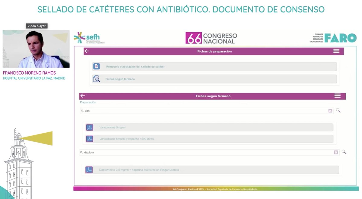 sefhcongreso's tweet photo. ¿Sabíais que se está redactando por parte de @Grupo_AFinf_SEF  un documento consenso sobre sellado de catéter con la @SeiMc? 📑

Además, 👉 @Fmorram nos adelanta la App de consulta para móvil que se está desarrollando sobre este tema!

No te lo puedes perder❗️ #sefh21 https://t.co/XVcgAmpbz9