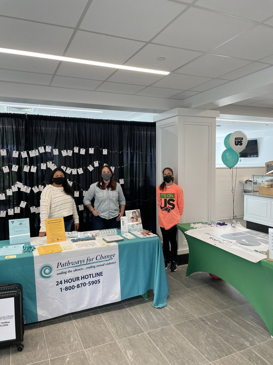 Come sign our 2021-2022 banner and meet our friends from Pathways For Change. #itsonus <a href="/ItsOnUs/">It's On Us</a> <a href="/Nichols_College/">Nichols College</a>