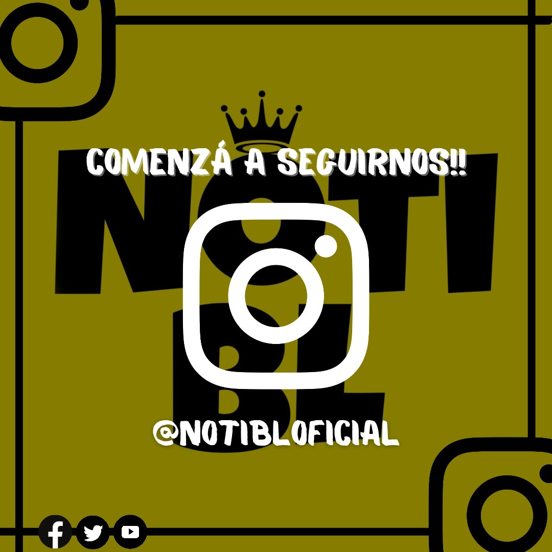 NotiBLOficial's tweet photo. 🚨NUEVA CASA🚨
"Noti BL" ya está listo para conquistar la plataforma de INSTAGRAM.🥳
📌Comenzá a seguirnos👇🏼
🔗:https://t.co/WKVw2JM9vs
#BL #NotiBL https://t.co/qzzG5O3pmP
