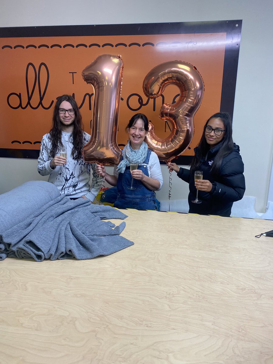 Celebrating our 13th birthday today with champagne, chocolate cake, strawberries &amp; cream at lunch time. 

This year with both of my children; Henry and Lilly as part of the team!

It has been a fun and exhilarating journey and we thank everyone who has helped us along the way 🎂