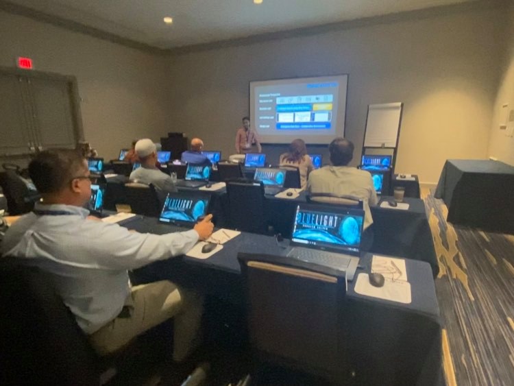 Blue_Light_LLC's tweet photo. Session One is in full swing. https://t.co/ksaeX92xUL
