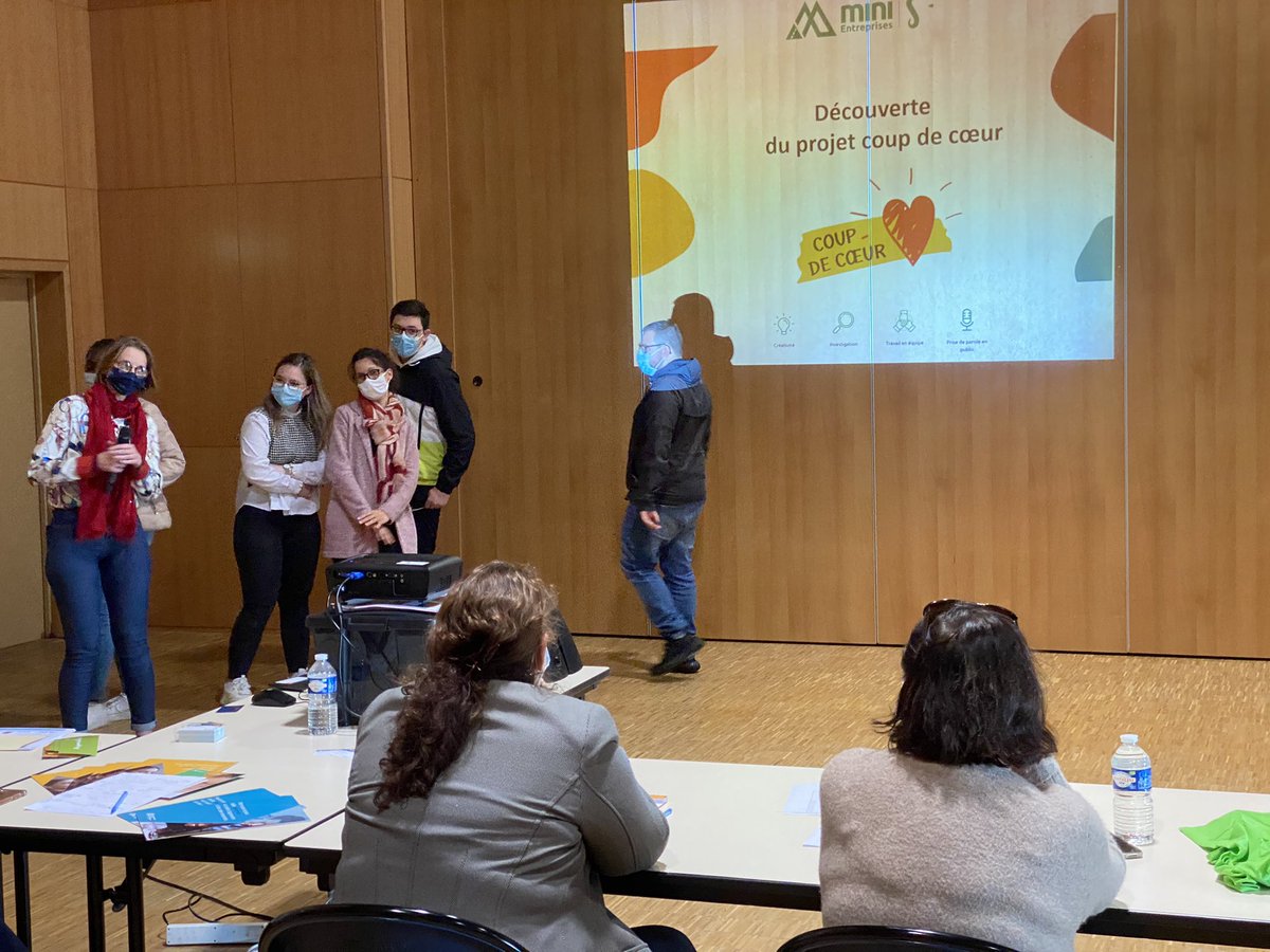 CHAUVEAUPascal1's tweet photo. La mini S se termine avec la nomination des groupes dont la prestation a été particulièrement brillante. 👍@ac_normandie @CFAANormandie @RegionNormandie @GRETA_Normandie https://t.co/MAkgYbICFr