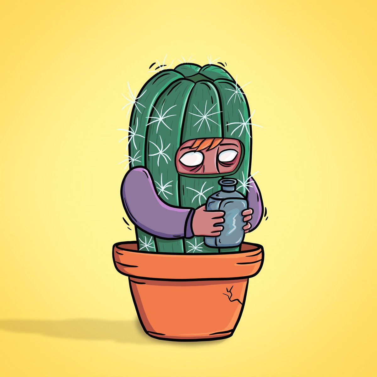 capetocarrion's tweet photo. My first HEN nft drop! The Cactus Rehab, self-control story to become a better self! 
https://t.co/dSDiutyiwF https://t.co/65zNNg8mzY