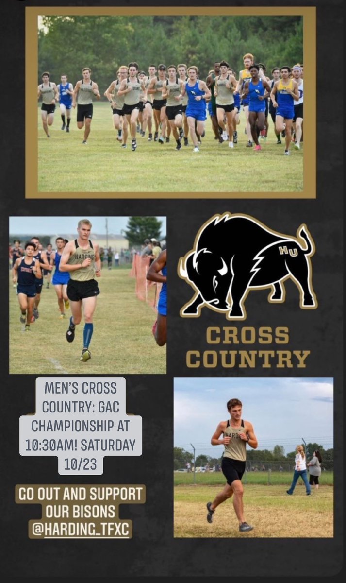 GAC Conference Championships this Saturday, 10/23, at home! Come out and support at 1214 Fuller Lane, Searcy. 
Women-9:30am
Men-10:30am