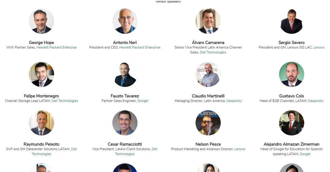 ITSitio's tweet image. En minutos arrancará el @canalysforums LATAM 2021, que contará con importantes speakers de la industria, incluyendo a Diego Majdalani @DellTech, John Solomon @Google, Antonio Neri @HPE, George Hope y Yang Yuanqing @Lenovo, y el propio Steve Brazier @canalys.

 #CanalysForums21