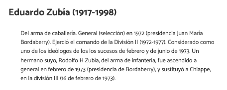 RPerengano's tweet photo. Me llama la atención que algunos no tengan referencia acerca de Eduardo Zubía, el padre del Fiscal, ni de Rodolfo su tío.

Ambos siniestros personajes de una oscura época. https://t.co/CUzqfnT4jL
