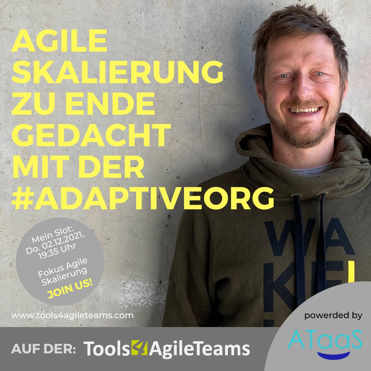 joanhinterauer's tweet photo. #AdaptiveOrg - Kollaboration kompromisslos auf die Unternehmensführung skaliert.
Mein Vortrag auf der Tools4AgileTeams wurde angenommen. Ich werde mal versuchen den Hype um #ScalingAgile etwas zu relativieren.
Hier gehts zur Agenda: https://t.co/P5Gu3QTJPH
#t4at #seibertmedia https://t.co/e9ux8vCYZE