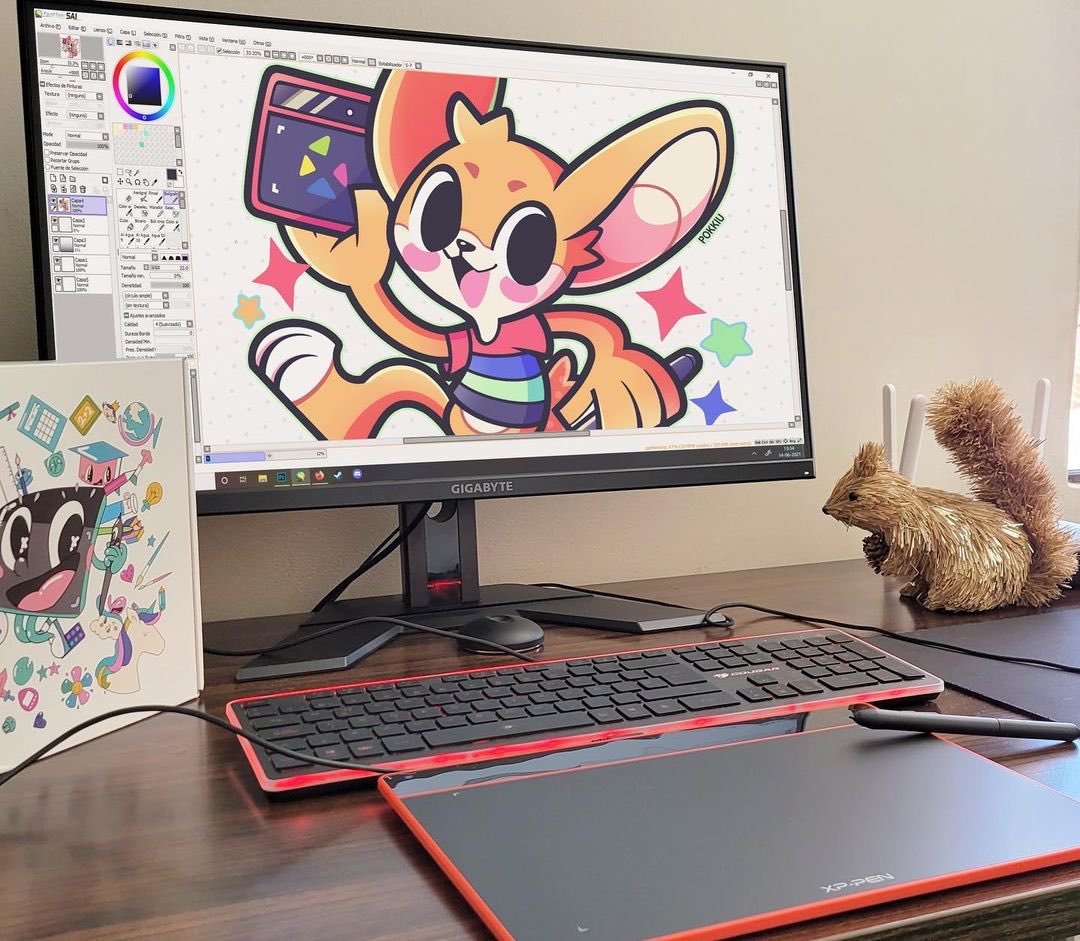 XPPEN_BR's tweet photo. 🥳Muito obrigado @naomisunny12 e @pokkiu_art por compartilharem as experiências de uso do produto #DecoFun #xppenbrasil #mesadigitalizadora #desenhosbrasil https://t.co/QfCBcn32nj