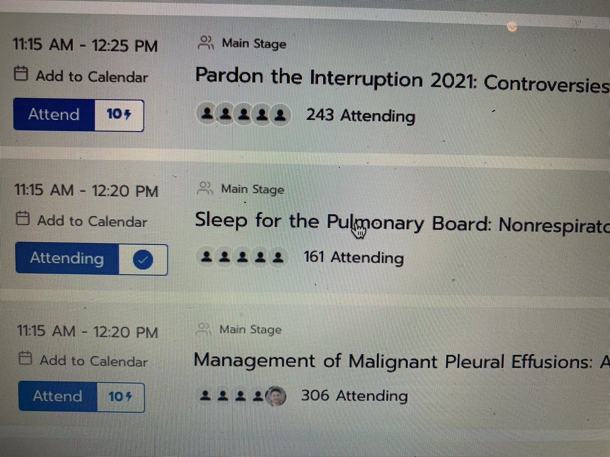 redraiderpulmcc's tweet photo. I never go to sleep sessions but @AneesaDas convinced me to attend Sleep for The Pulmonary Board. She is very persuasive and #CHEST2023 Chair and #CHESTNetwork advocate extraordinaire. #CHEST2021 @accpchest #CHESTFriends @CHESTSleep https://t.co/m5inMxaMKJ