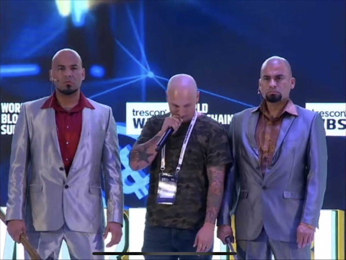 LuisMoncada77's tweet photo. At The World Block Chain Summit Representing &amp;Promoting #MedaBots 🤖
We're Going to be in the game Axe &amp; all 🪓🗡
Checkout @MedabotsWorld for updates and preview of the game. Get ready to play and Make Money$$$$ 
#MedaBots #NFT #ad #MEDAcoin #MedaBots #Crypto #Bitcoin #ETH #BNB https://t.co/usuJmHCc6z