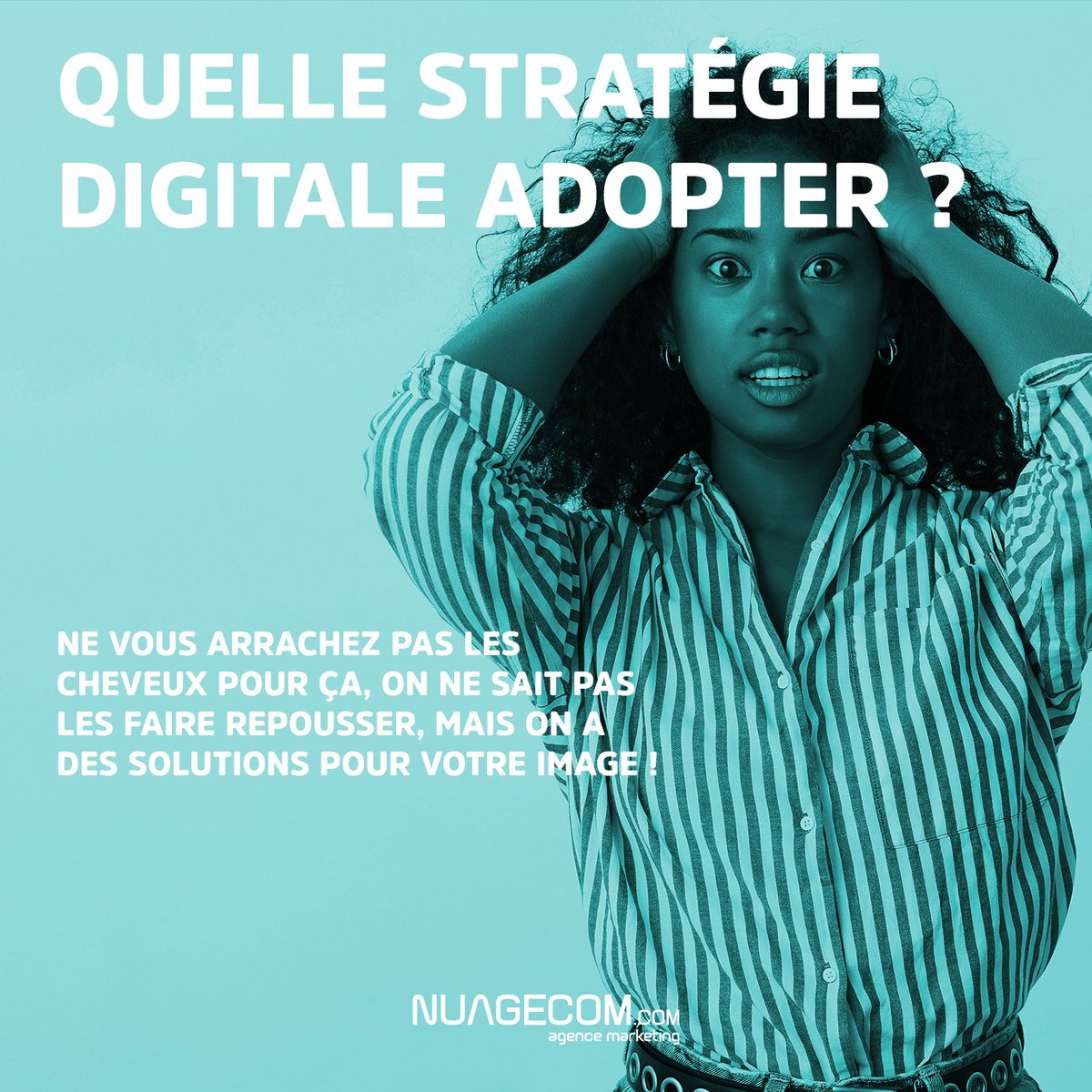 AgenceNuagecom's tweet photo. Quelle stratégie digitale adopter ? https://t.co/GXMwZNs5vn
Être présent sur la toile digitale est inévitable et même indispensable. Mais comment élaborer une stratégie qui fonctionne ? Il vous faut partir de votre message à véhiculer, votre image pour pouvoir vous lancer {...} https://t.co/q1GNe70mxj