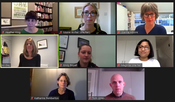 PrimarySciCap's tweet photo. We're joined now by some of our participating teachers, sharing experiences of applying the #PrimaryScienceCapital approach in their classrooms. https://t.co/MISG2f7j2d