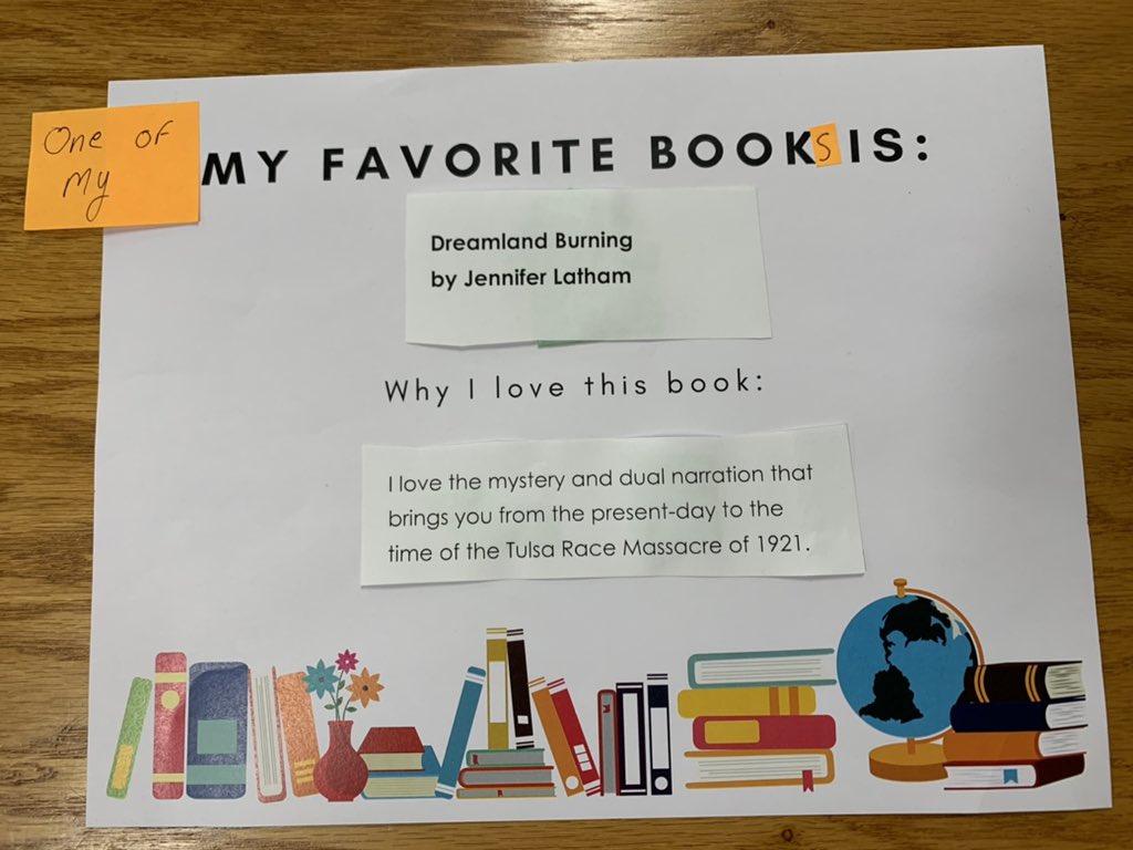 MCHS Teentober 2021! This is one of the best books I have read in a long time. I loved so many aspects of it! (Sorry <a href="/librarianfitz/">Mrs. Fitz the librarian</a> I had to amend the top part…it’s like picking a favorite child) @jenandapen #Ramsela <a href="/MCHS_Rams/">RamNation</a>