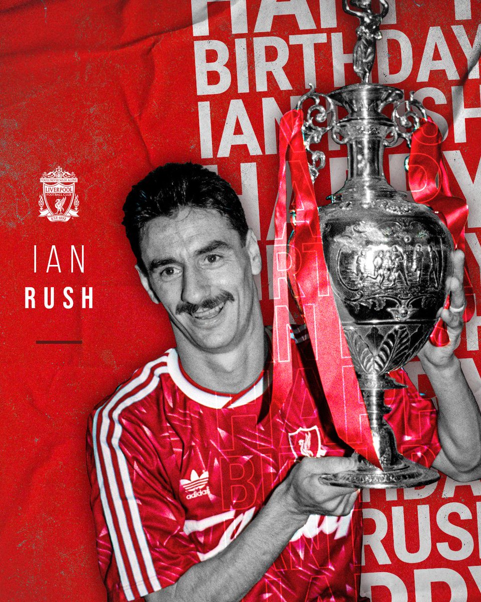 LFC's tweet photo. Legends don’t come much bigger than this.

Happy 60th birthday, @Ian_Rush9 ❤️ https://t.co/ghB6EXJeAo