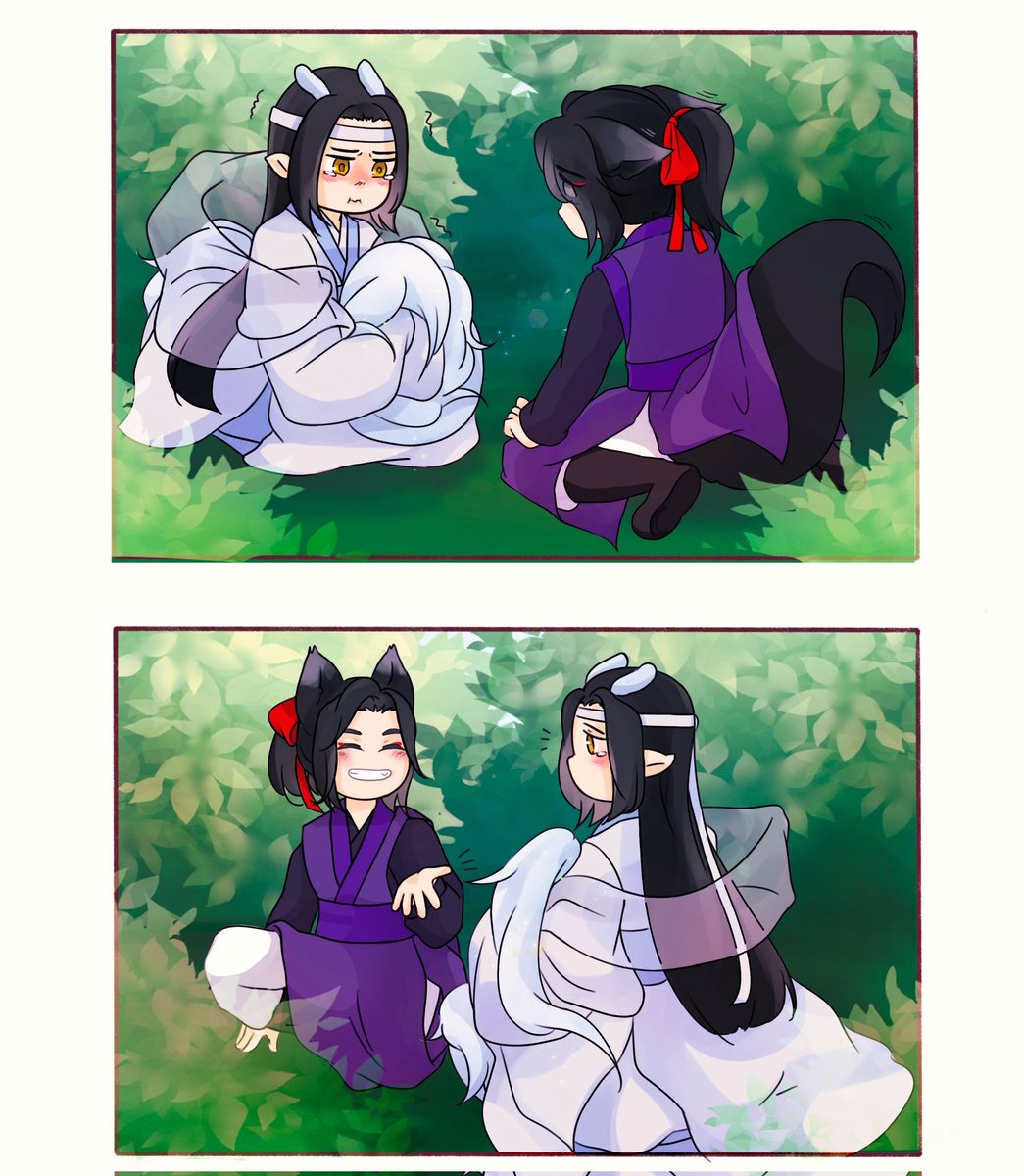 🦊🐲❤️💙 Noodleji X Foxian (Pt 6/?) #wangxian #mdzs #魔道祖师