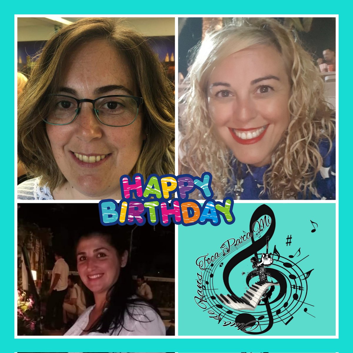 clubtocaparami's tweet photo. Que alegría y que alboroto!!! Vámonos de cumpleaños con nuestras guapas @mjosebsanchez  @flordeliscorro 🥳🥳 Muchísimas felicidades chicas!!! Que disfrutéis mucho de este día tan especial!!! @alejandrosanz tienes 3 cariñitos para nuestras cumpleañeras?? 🙏🙏 #FelizCumpleaños https://t.co/k6dSKK2vOF