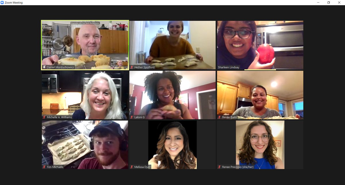 DhcPeople's tweet photo. #HispanicHeritageMonth may have ended last week, but we're keeping the tradition alive with our new favorite recipes!

Thank you to @chefdmor for teaching us how to make Argentinian empanadas 😋 And a big thank you to BIPOC@DHC for hosting all our Hispanic Heritage Month events! https://t.co/29rHXTMl7g