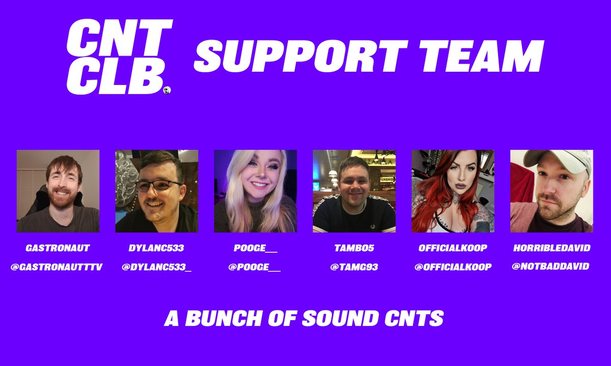 cntclb's tweet photo. ✨ Meet the Staff ✨

Say hello to our Staff Team, who will be helping with all things CNTCLB related! 

From organising team events, helping with queries and concerns, they're the backbone of the operation! ❤ https://t.co/qZJTrbLeR2