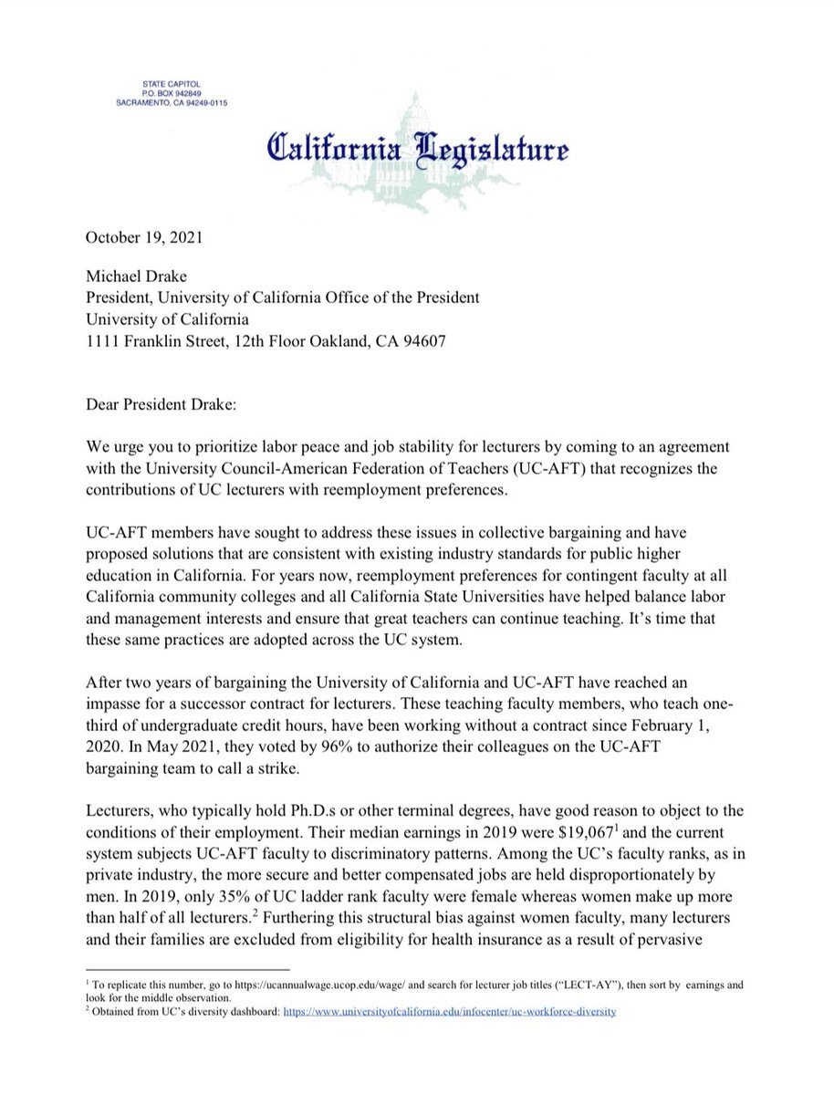 University Council - AFT tweet media