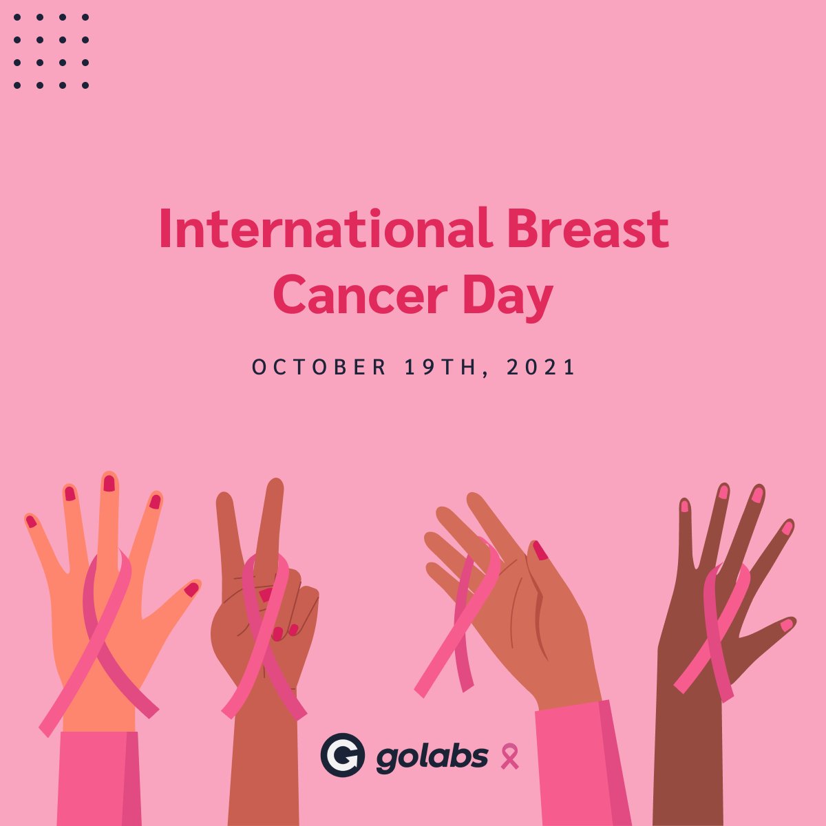 It could happen to anyone. Let’s support the fighters, celebrate the survivors, and honor the taken. #InternationalBreastCancerDay