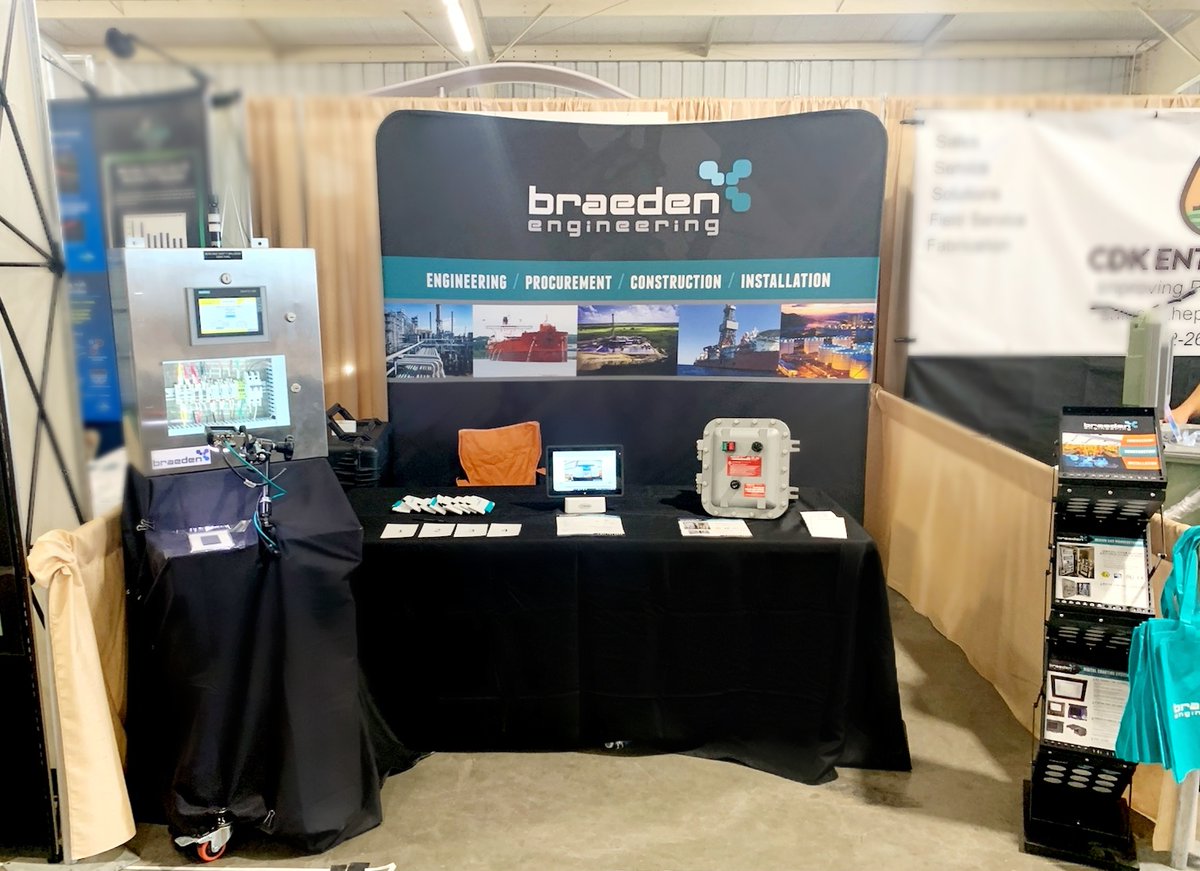 braedenengr's tweet photo. Visit braeden at the PBIOS - Booth E91 in Midland, TX this week to speak with our experts about automation.

#pbios #braeden #automation https://t.co/bGFWW7nGR1