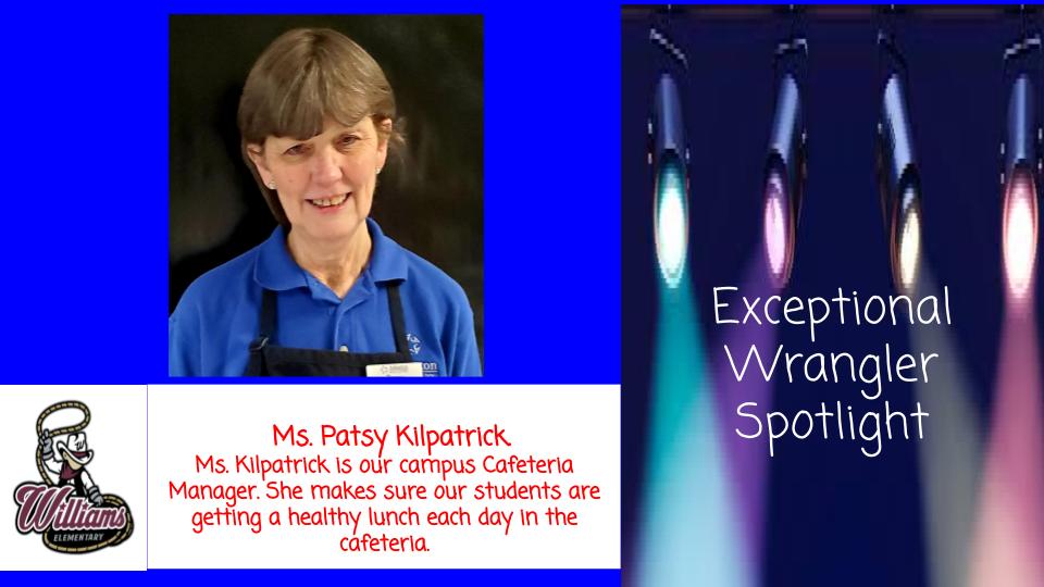 blcwashington's tweet photo. Shining the spotlight on our Exceptional Wranglers! @TBWilliams_ES #WeAreWranglers https://t.co/eAFdHrcbc1