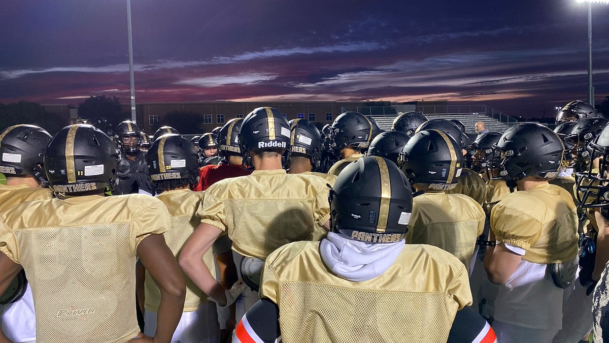 The Panthers say the best way to prep for a battle is at dawn... Fossil Ridge is set to face off with the Keller Indians in the #1VisionMedia #GameOfTheWeek on Friday night. <a href="/FossilRidgeKISD/">Fossil Ridge High School</a> <a href="/kellerindiansfb/">Keller Football</a> #dctf #txhsfb