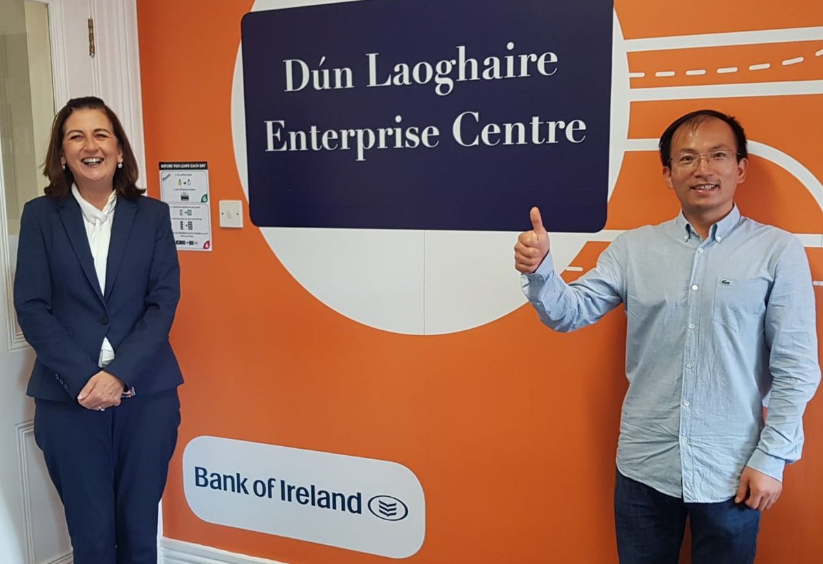 darganinstitute's tweet photo. It was a pleasure to welcome COO of @Huawei's Irish Research Centre on a fact finding visit to our #DigitalGrowthHub today, thanks to @bankofireland's Deirdre Kane for supporting his visit. @CarrollJennifer @JoannHosey @gerardcorcoran https://t.co/teeDgjnhWm