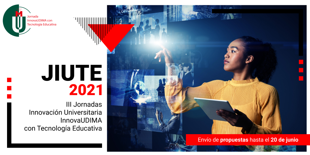 UDIMA's tweet photo. 🆕 Los próximos 21 y 22 de octubre celebraremos, las 'III Jornadas #InnovaUDIMA' con Tecnología Educativa.
Contaremos con talleres y sesiones relacionados con la investigación y la práctica innovadora con tecnología educativa.
👉¿Participas? Inscríbete⬇
https://t.co/3EWwaV8SRo https://t.co/m7ejmsO06i