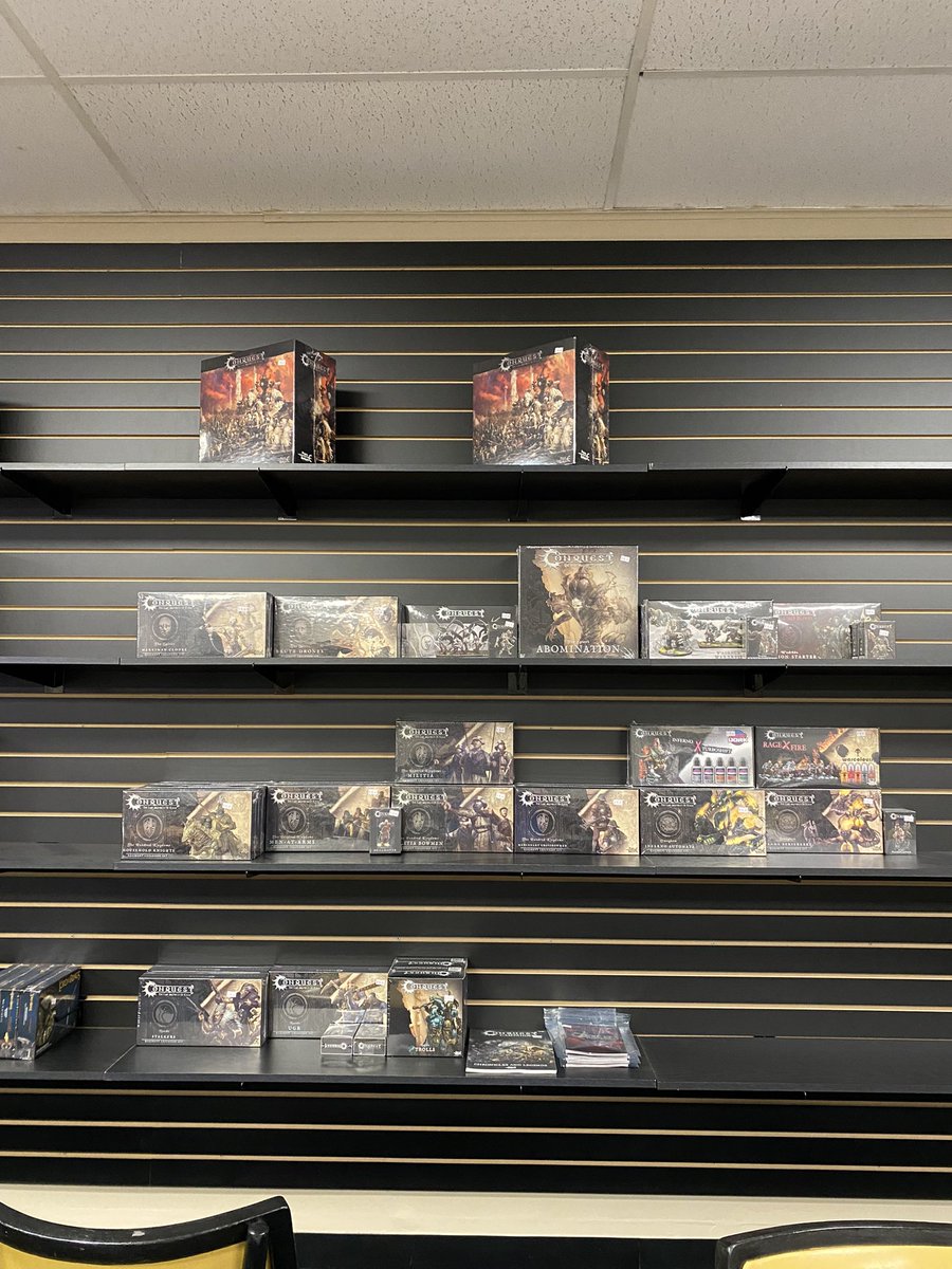 WebwayGames's tweet photo. Met the great folks from @PBWargames at Armour Con this weekend. Happy to be supporting Conquest for our grand opening this weekend! https://t.co/daUTn3f8UF