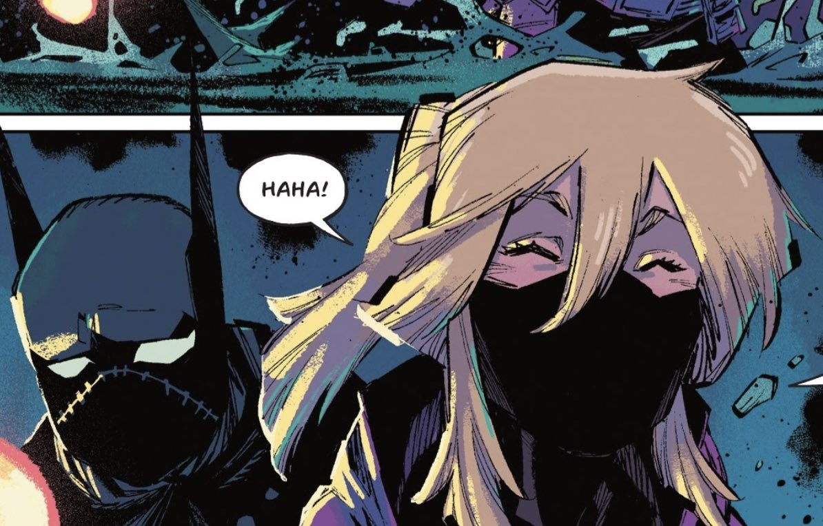 dailystephbrown's tweet photo. “she’s not super far. i’ll go scoop her. we’ll sort this thing out.”

batman #115 https://t.co/2q2aVNTso8