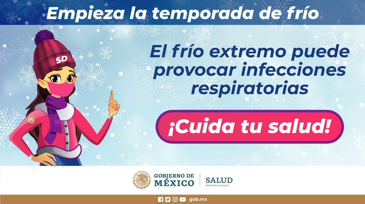 Temporada de frío | Hablemos de salud | Gobierno | gob.mx