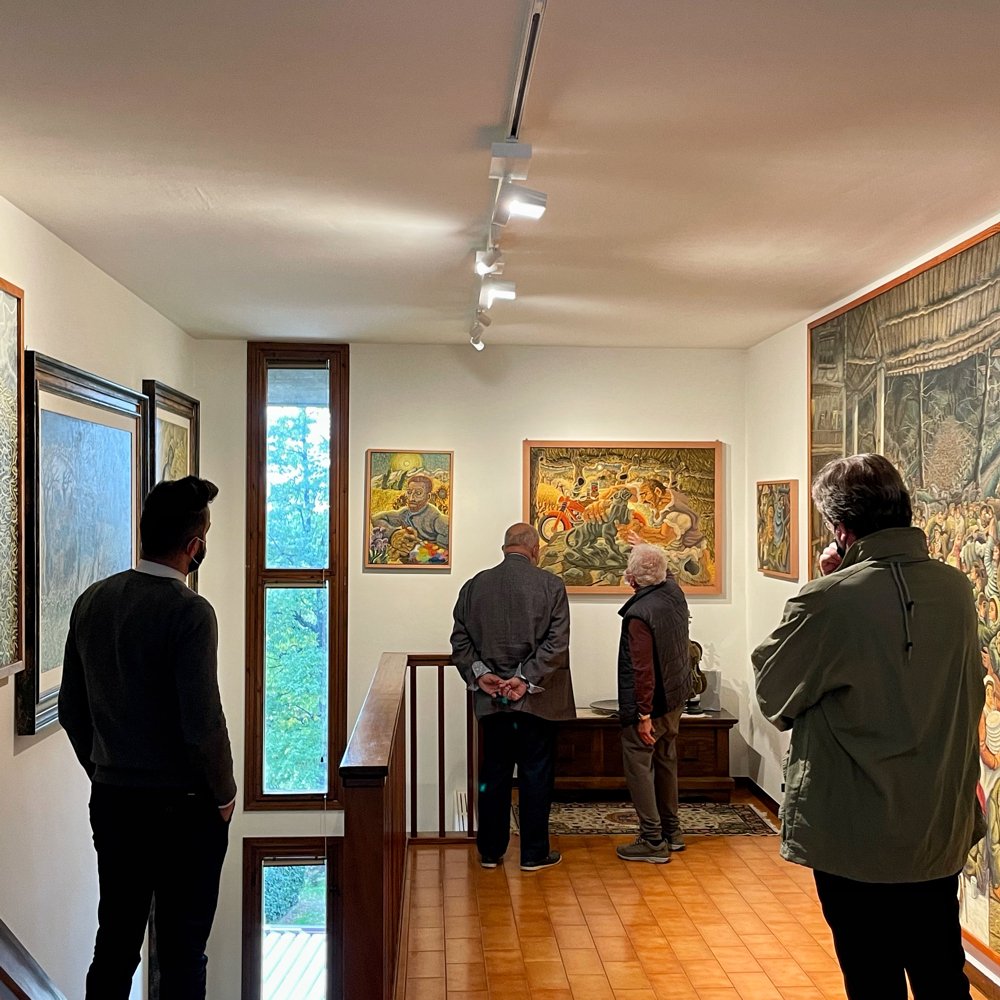 COVILIARTE's tweet photo. => #CasaMuseoCOVILI | #PavulloNelFrignano, 19/10/2021
#FrancoCardini in visita alla #CasaMuseo #GinoCOVILI...
#COVILI - #GinoCoviliEXPERIENCE - #Arte - #Cultura - #Emozione - #Territorio - #Storia - #Pavullo - #ExclusiveTour - #CoviliAmbassadors https://t.co/D0Tc4tEcE0