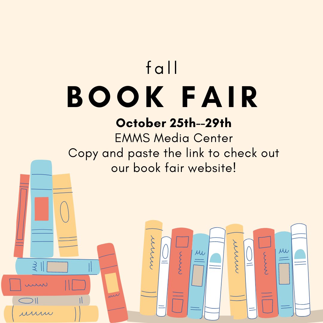 East McDowell (@emms_mcdowell) on Twitter photo The Book Fair is next week! 
bookfairs.scholastic.com/bookfairs/cpto… The Book Fair is next week! 
bookfairs.scholastic.com/bookfairs/cpto…
