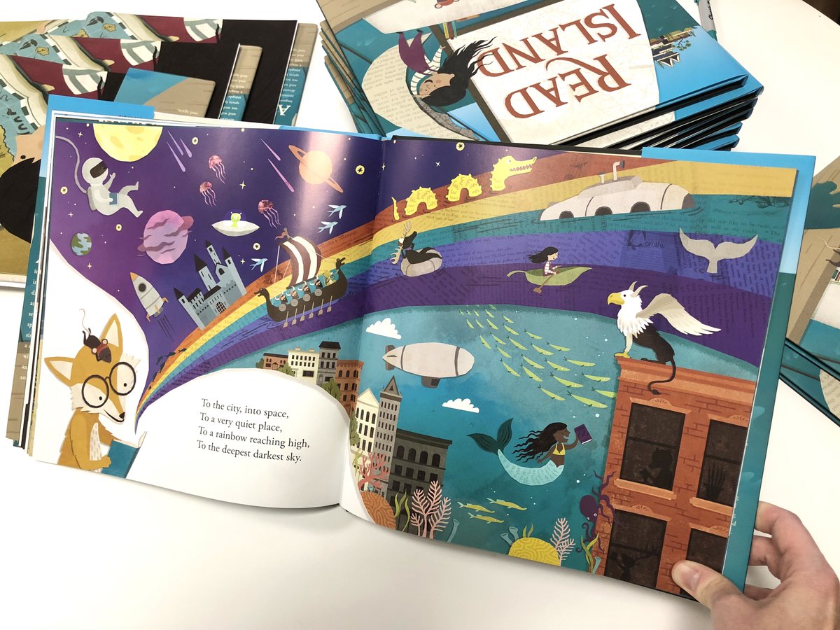 acfeagan's tweet photo. …sometimes as an illustrator you can spend a long time grasping for the perfect visuals to accompany an author’s text. That wasn't the case here. I saw this spread the first time I read Nicole’s manuscript. 

#kidlit #kidlitart #collage #reading #books #picturebooks #readisland https://t.co/wse9jwSSVq