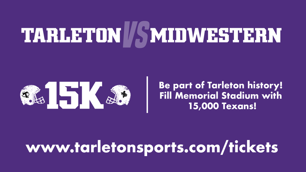 TarletonMidlo's tweet photo. Hey, @tarletonstudent! Want a chance to win $1,500? Claim your free student ticket and come to the Homecoming game Saturday, Oct. 21 for a chance to win! 🏈  More info: https://t.co/MlVNlg707p https://t.co/l0YILHQM3W