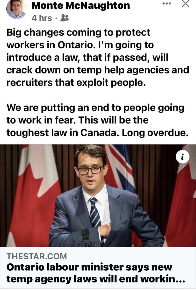 JotvinderS's tweet photo. @MonteMcNaughton Great Initiatives to stop exploitation of workers!! Also it will end cash 💰 jobs era… to legalize Labour Market… we were lobbying since long times.. https://t.co/shiFvDushP