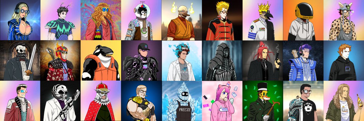 Try_Wink's tweet image. 8 hr left, 73% minted
ALL left over will be burned 🔥 
Get yours only1.app/nft-launchpad

✅ ALL $SOL from sale &amp;gt; Buyback $LIKE
✅ OG Badge on Only1 Social Platform
✅ Governance &amp;amp; Reward $LIKE
✅ Anime feat.. &amp;amp; more!

How many honorary NFTs do you recognise?

#NFTs #NFTCommunity