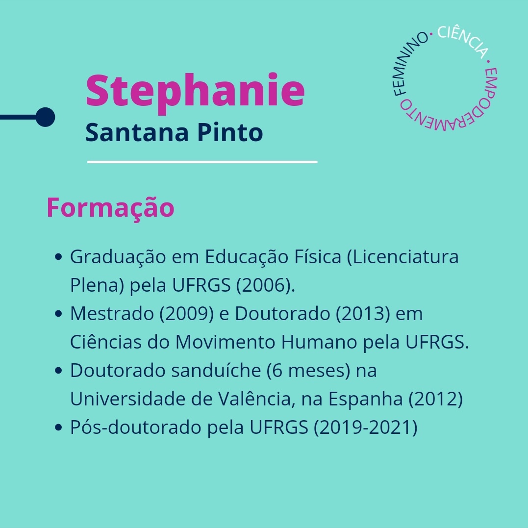 mncUFRGS's tweet photo. Vale lembrar que a Professora Sthepanie é uma das idealizadoras do projeto Mulheres em ciências da Saúde. https://t.co/90OfLPk1Ga
