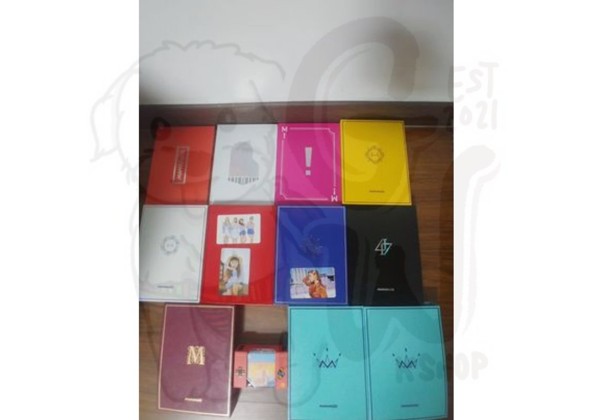 GwkshopP's tweet photo. #GW_Updates #GW_UpdatesBatch10
MAMAMOO Albums and Photocard
- Already arrived in KR Address https://t.co/1yKaZ3lRu1