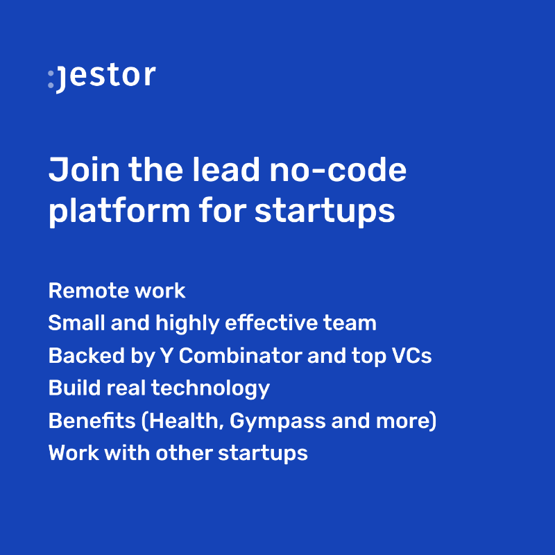 JestorAI's tweet photo. We're hiring Developers in Brazil! 🇧🇷 🥳

Apply in the link below:

https://t.co/j0tkbQIeFm
