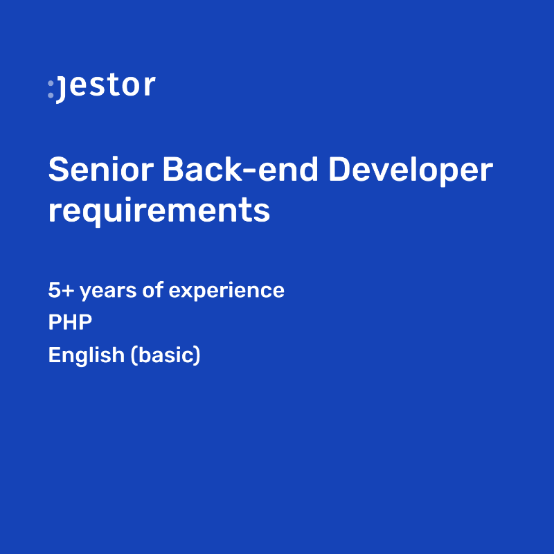 JestorAI's tweet photo. We're hiring Developers in Brazil! 🇧🇷 🥳

Apply in the link below:

https://t.co/j0tkbQIeFm